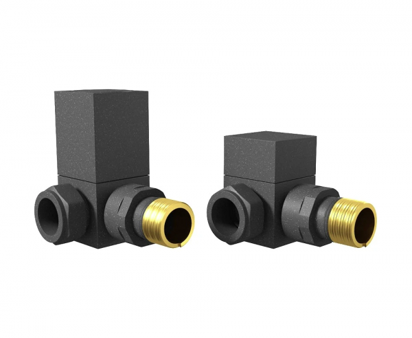 Radiator Valves Man. Square | Corner | Anthracite